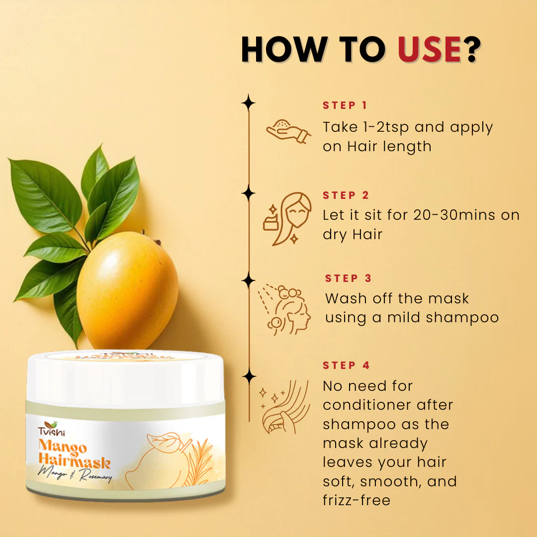 Mango Hair Mask - Strong Hair - Image 6