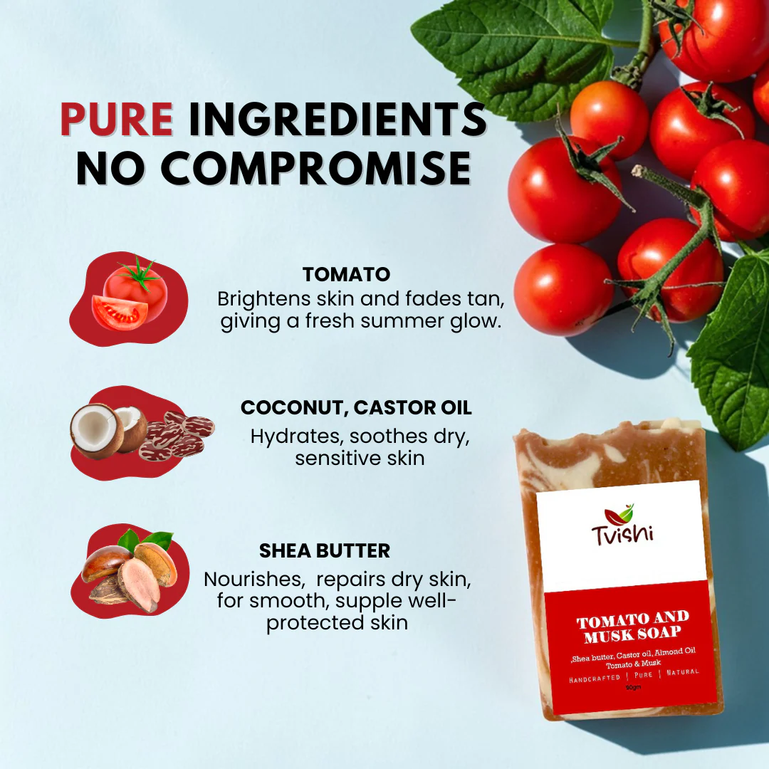 Tomato & Musk Soap - Image 3